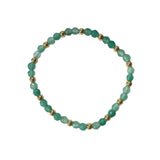 Polly Gemstone Gold Beads Bracelet