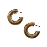 Gold Filled Hollow Hoops
