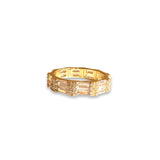 Noelia Color Baguette Eternity Ring