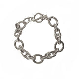 Mix Chain Link Toggle Bracelet