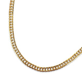 18K Gold Filled Cuban Twist Anklet