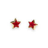 Puffy Star Earrings