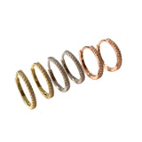 Pave 0.65” Huggies