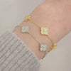 Flora Mini Pave Station Bracelet