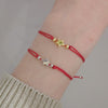 Starley Plain Star Red Thread Bracelet