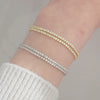 Amy Sparkle 2 Rows Adjustable Bracelet