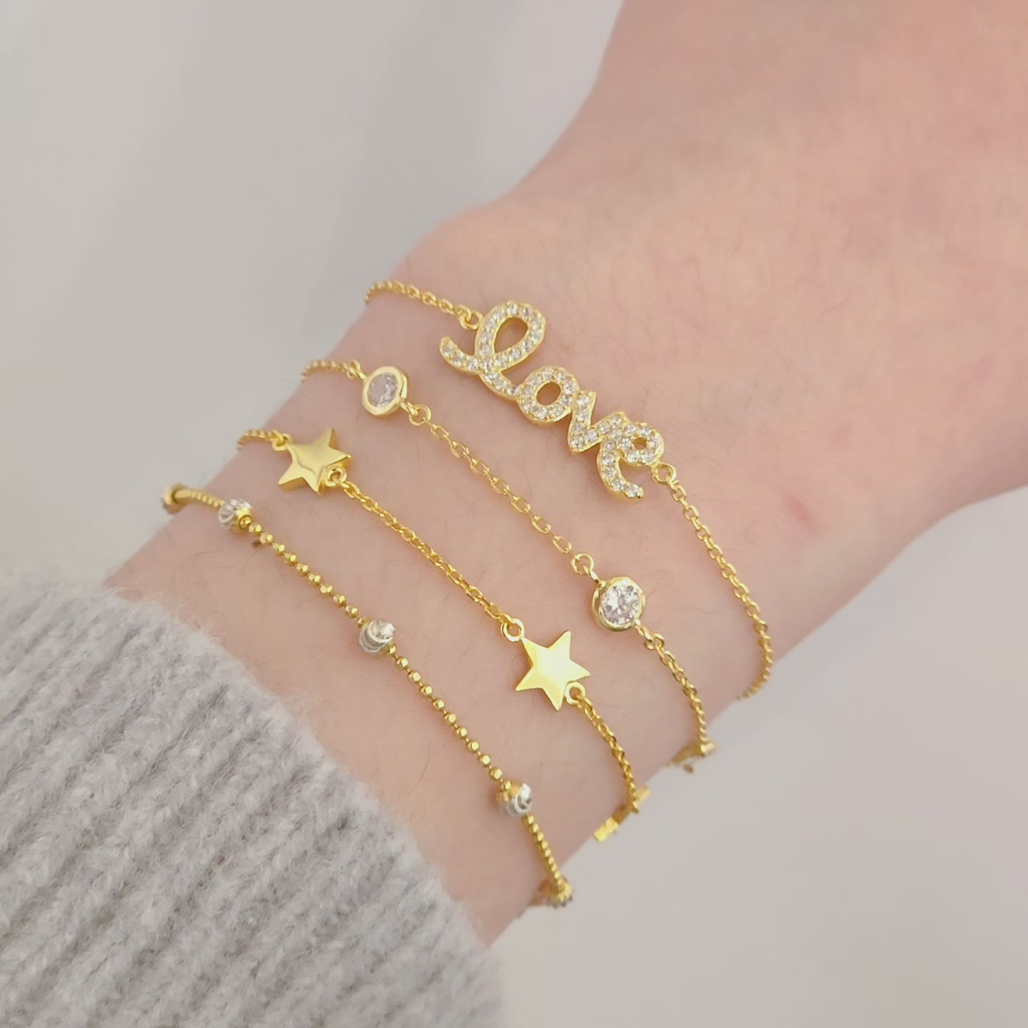 Amy DBY Bezel Station Bracelet