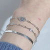 Herringbone Thin 7” Bracelet