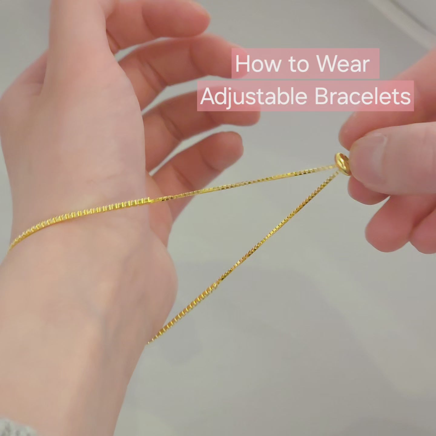 Noelly Baguette CZ Adjustable Bracelet