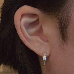 Haggy Princess Baguette Cut Huggies