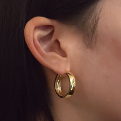 Ally Gold Filled Huggie Hoops