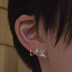 Clara Baguette Cluster Studs