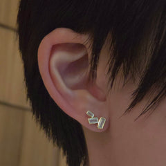 Clara Baguette Cluster Studs