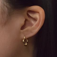 Gold Filled Flora Huggies