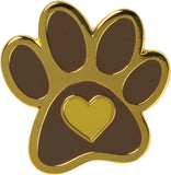 Paw Print Enamel Pin
