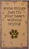 Paw Print Enamel Pin