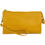 Joann Solid Wallet Clutch Crossbody Handbag