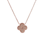 Flora Pave Dot Necklace