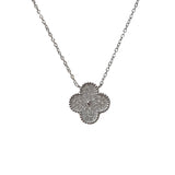 Flora Pave Dot Necklace