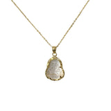 Buddha Gemstone Plain 16" Necklace