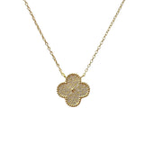 Flora Pave Necklace