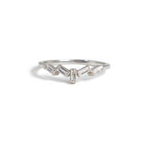 Noelia Baguette V Ring