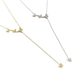 Butterfly Lariat Necklace