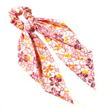 Hair Flower Scarf Scrunchie