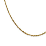 Twist Rope Chain Necklace 24”