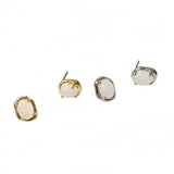 Krista Moonstone Gemstone Studs