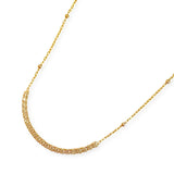 Amy Half Ball Chain Tennis Anklet