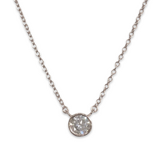 Amy Classic Bezel 0.6cm Necklace