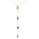 Diamond Lariat Necklace