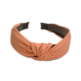 Leather Knot Headband