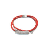 Kory Leather Bar Bracelet