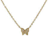 Butterfly Flat Necklace