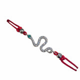 Sparkle Snake Red Thread Bracelet