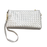 Molly Basket Woven Wallet Crossbody Handbag