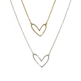 Heart Scribble Necklace