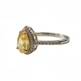 Adriene Pear CZ Ring