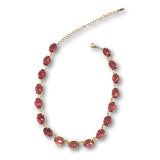 Crystie Color Oval Statement Necklace