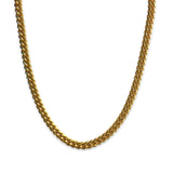 Stainless Steel Cuban Chain Necklace