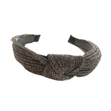 Abby Sparkly Mesh Striped Knot Headband