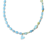 Handmade Pearl Heart Necklace