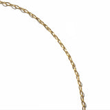 Linked Diamond Cut Chain Necklace 20” & 24”