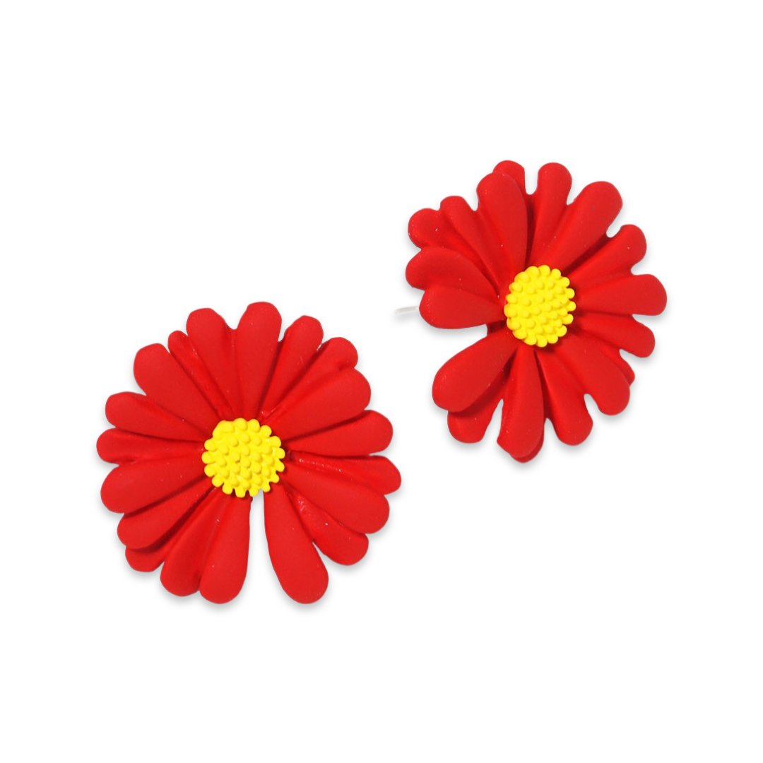 Daisy Flower Stud Earrings