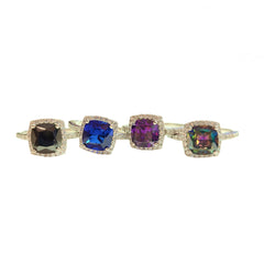 Adriene Cushion Cut Ring