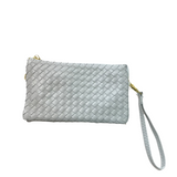 Molly Basket Woven Wallet Clutch Crossbody Handbag