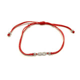 Infinity Tiny Red Thread Bracelet