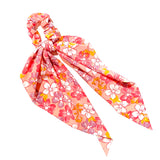 Hair Flower Scarf Scrunchie